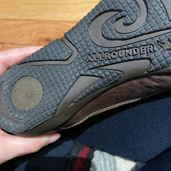 NWOT Allrounder Leather Tie Shock Absorbent Suspersion System Lace Walk Tomboy - Picture 11 of 12